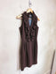 Marc New York Ruffled Mini Dress in Brown (Size S)