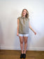 Babaton Tunic Top in Sandy Beige (Size L)
