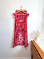Paloma Blue Silk Crepe De Chine Top & Skirt Set  (Size S)