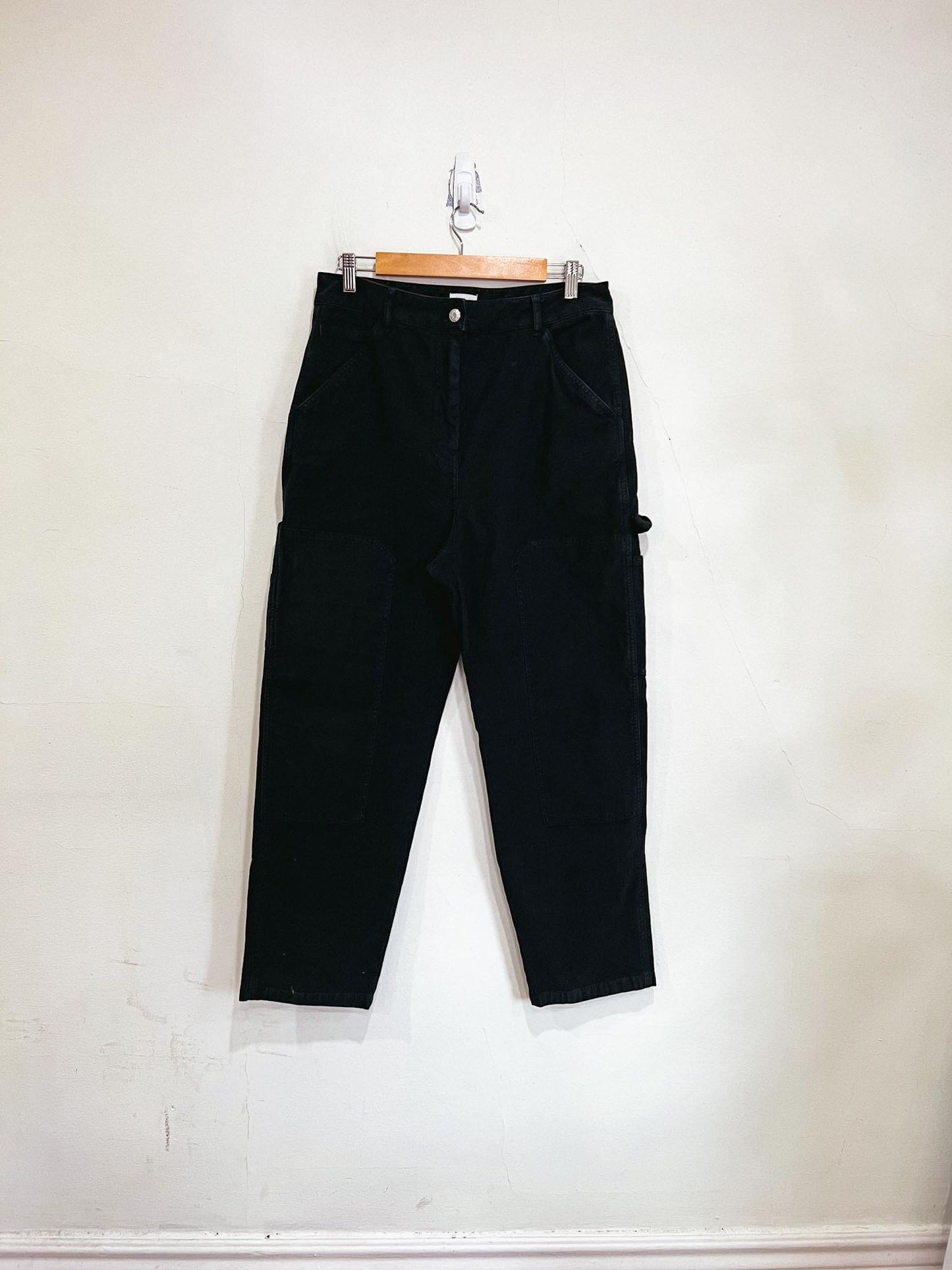 Wilfred Free "Modern Cargo Pant" in Black (Size 12)