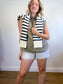 Babaton Tunic Top in Sandy Beige (Size L)