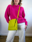 Wilfred "Montpellier Merino Wool Sweater in Hot Pink" (Size M)