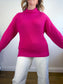 Wilfred "Montpellier Merino Wool Sweater in Hot Pink" (Size M)