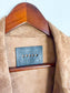 Anthropologie BLANKNYC Faux Leather Wrap Trench Coat in Brown (Size L)