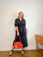 MATTEAU "Everyday Shirt Dress in Black" (Size M/L)