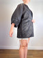 Diana Coatsworth Design Jacket in Black Metallic (Size M)