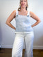 Everlane "The Apron Linen Tank in Grey" (Size 8)