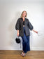 Diana Coatsworth Design Jacket in Black Metallic (Size M)