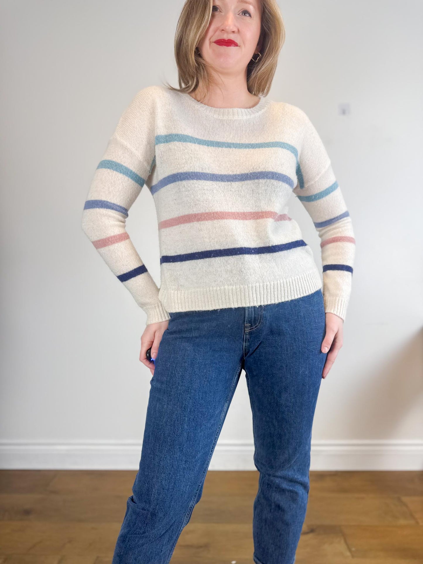 Rails "Perci Sweater in Seaside Stripe" (Size M/L)