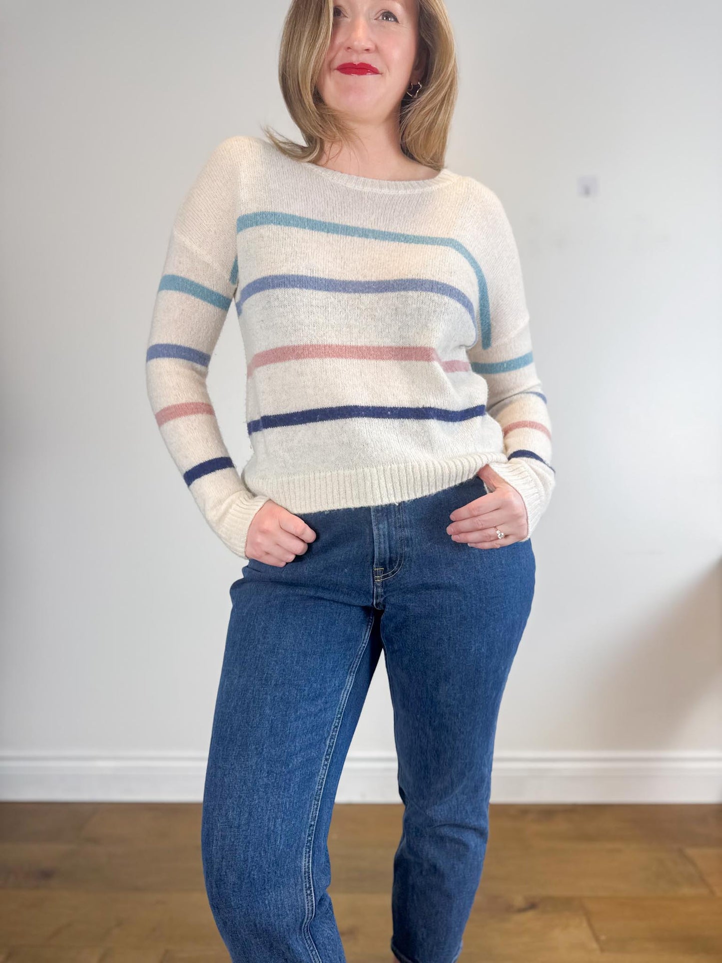 Rails "Perci Sweater in Seaside Stripe" (Size M/L)