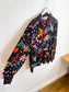 Love & Roses "Black Graphic Print Long Sleeve Button Down Shirt" NWT (Size L/XL)