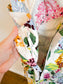 Anthropologie "Slim Square-Neck Dress in Hydrangea Print" (Size M)