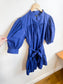 Lauren Ralph Lauren Cotton Poplin Dress in Navy (Size M/L)