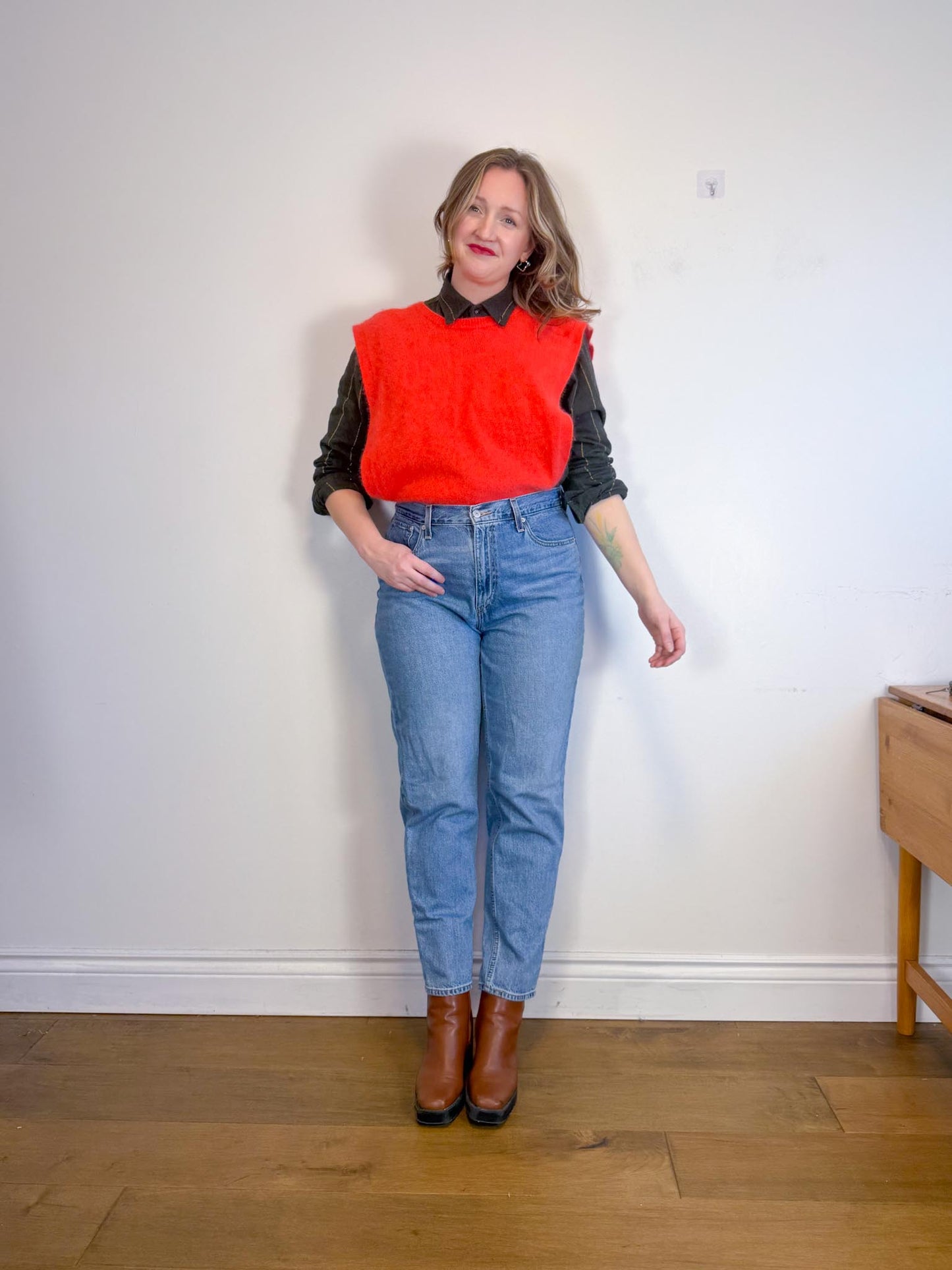 AGOLDE "Lana Straight Jeans" (Size 31)