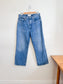 Denim Forum "The Farrah Hi-Rise Wide Jean" (Size 31)