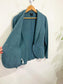 MiiK Slow Fashion "Emily Soft Blazer" in Dark Teal (Size XS)