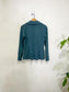 MiiK Slow Fashion "Emily Soft Blazer" in Dark Teal (Size XS)