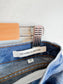 Denim Forum "The Farrah Hi-Rise Wide Jean" (Size 31)