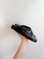 ALOHAS Sustainable "Overcast Sandal in Black" (Size 38)
