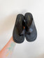 ALOHAS Sustainable "Overcast Sandal in Black" (Size 38)
