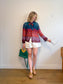 HALE BOB Silk Blouse with Neck Tie (Size L)