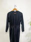 Massimo Dutti Wool Jumpsuit in Charcoal (Size S)