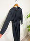 Massimo Dutti Wool Jumpsuit in Charcoal (Size S)