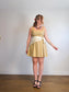 Gap Square Neck Line Mini Dress in Beige NWT (Size 12)