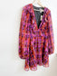 Anthropologie "Hutch Long-Sleeve Deep-V Romper in Check Print" NWT (Size M/L)