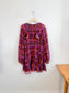 Anthropologie "Hutch Long-Sleeve Deep-V Romper in Check Print" NWT (Size M/L)