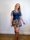Free People "Kara Vest in Dark Wash Denim NWT (Size L)