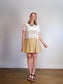 Gap Square Neck Line Mini Dress in Beige NWT (Size 12)