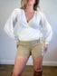 Wilfred "Gracious Blouse in White" (Size M)