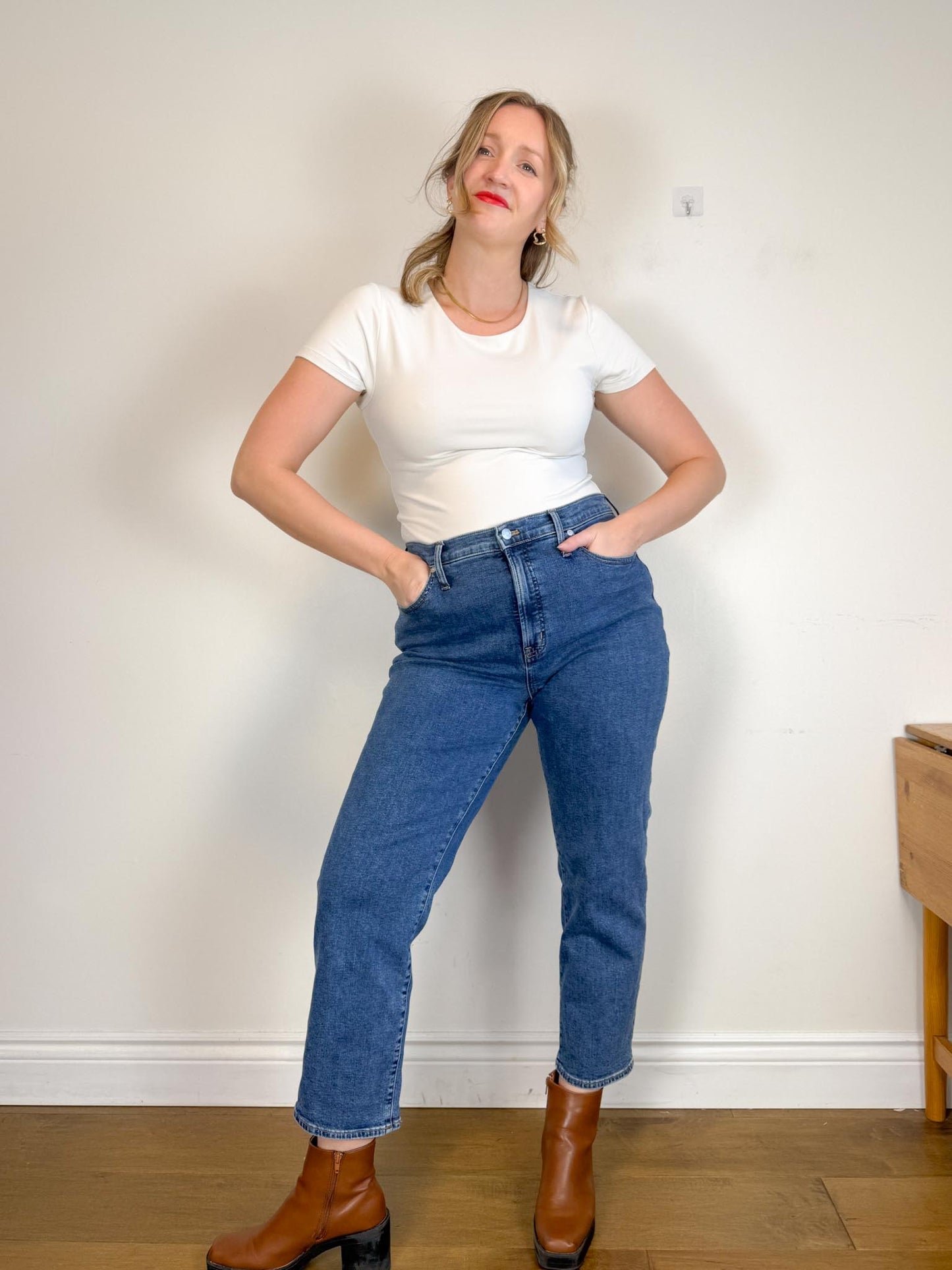 Madewell "The Perfect Vintage Straight" (Size 31)