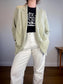 H&M Oversized Blazer in Light Grey Green NWT (Size L)