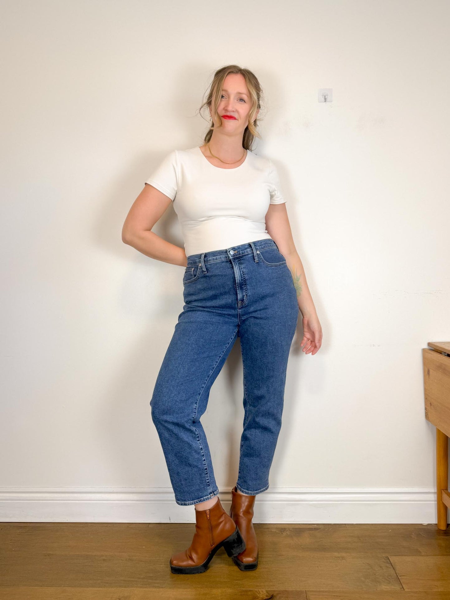 Madewell "The Perfect Vintage Straight" (Size 31)