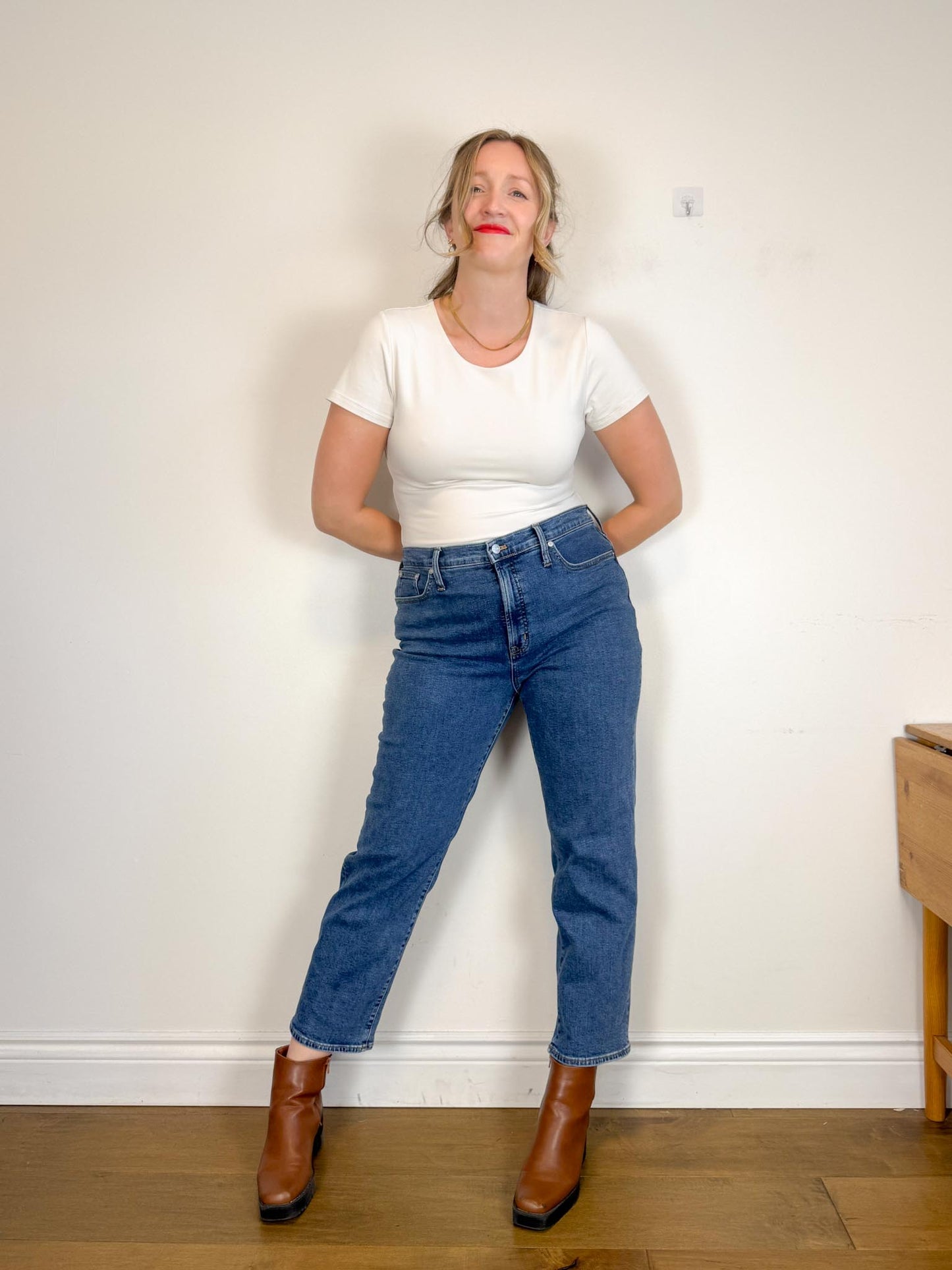 Madewell "The Perfect Vintage Straight" (Size 31)