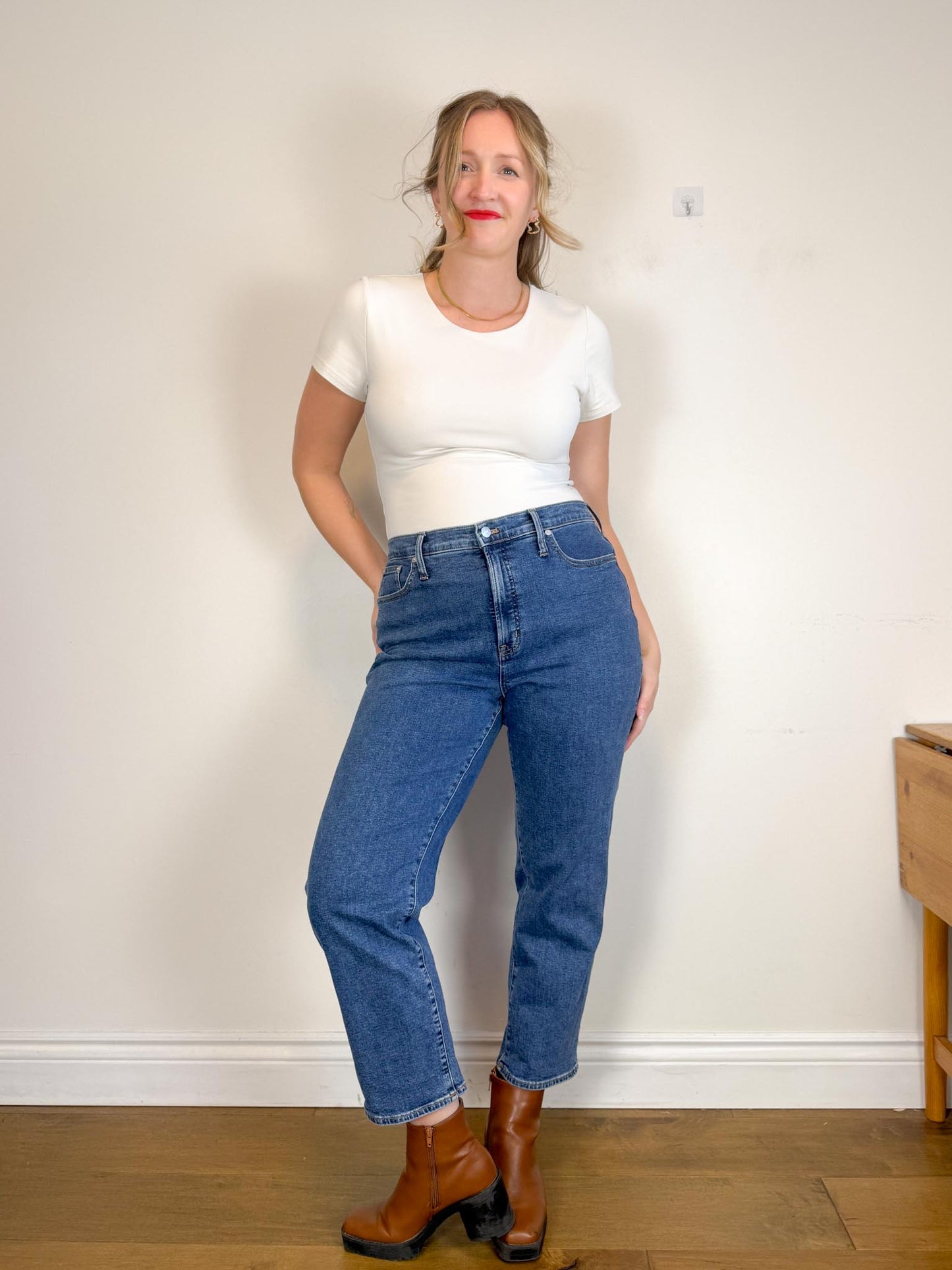 Madewell "The Perfect Vintage Straight" (Size 31)