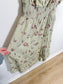 Wilfred "Genoa Linen Midi Dress in Sage Green Floral" (Size XL)