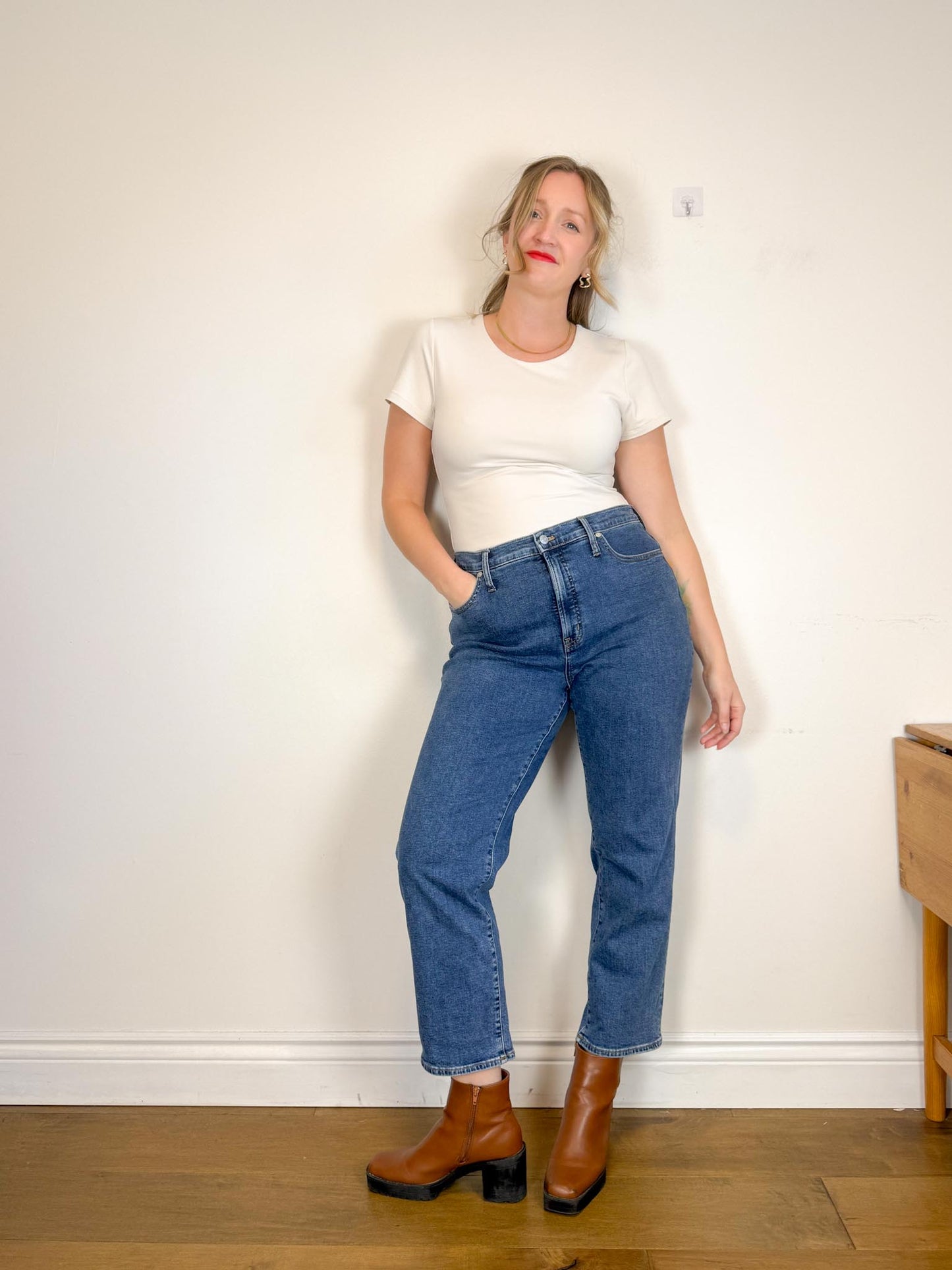 Madewell "The Perfect Vintage Straight" (Size 31)