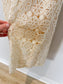 Vintage 1960s Crochet Lace Mini Dress SOLD AS IS (Size S)