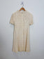 Vintage 1960s Crochet Lace Mini Dress SOLD AS IS (Size S)