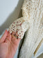 Vintage 1960s Crochet Lace Mini Dress SOLD AS IS (Size S)