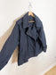 Massimo Duttio Short Trench Coat in Navy (Size M/L)