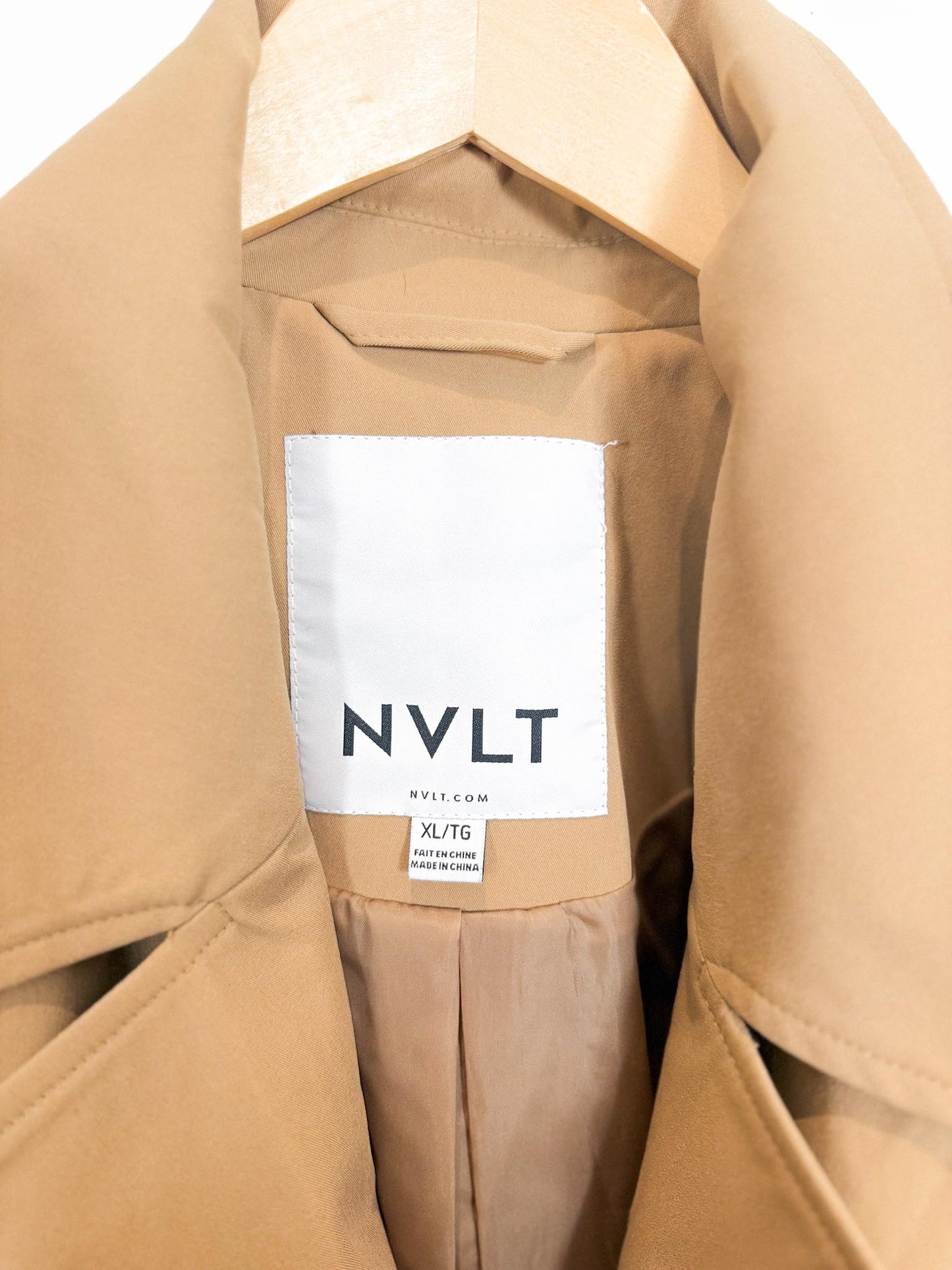 Anthropologie NVLT Embroidered Trench Coat (Size XL)