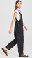 Free People "High Roller Jumpsuit in Black Denim (Size S/M)