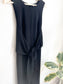 Club Monaco Black Sleeveless Jumpsuit with Front Tie (Size 2)