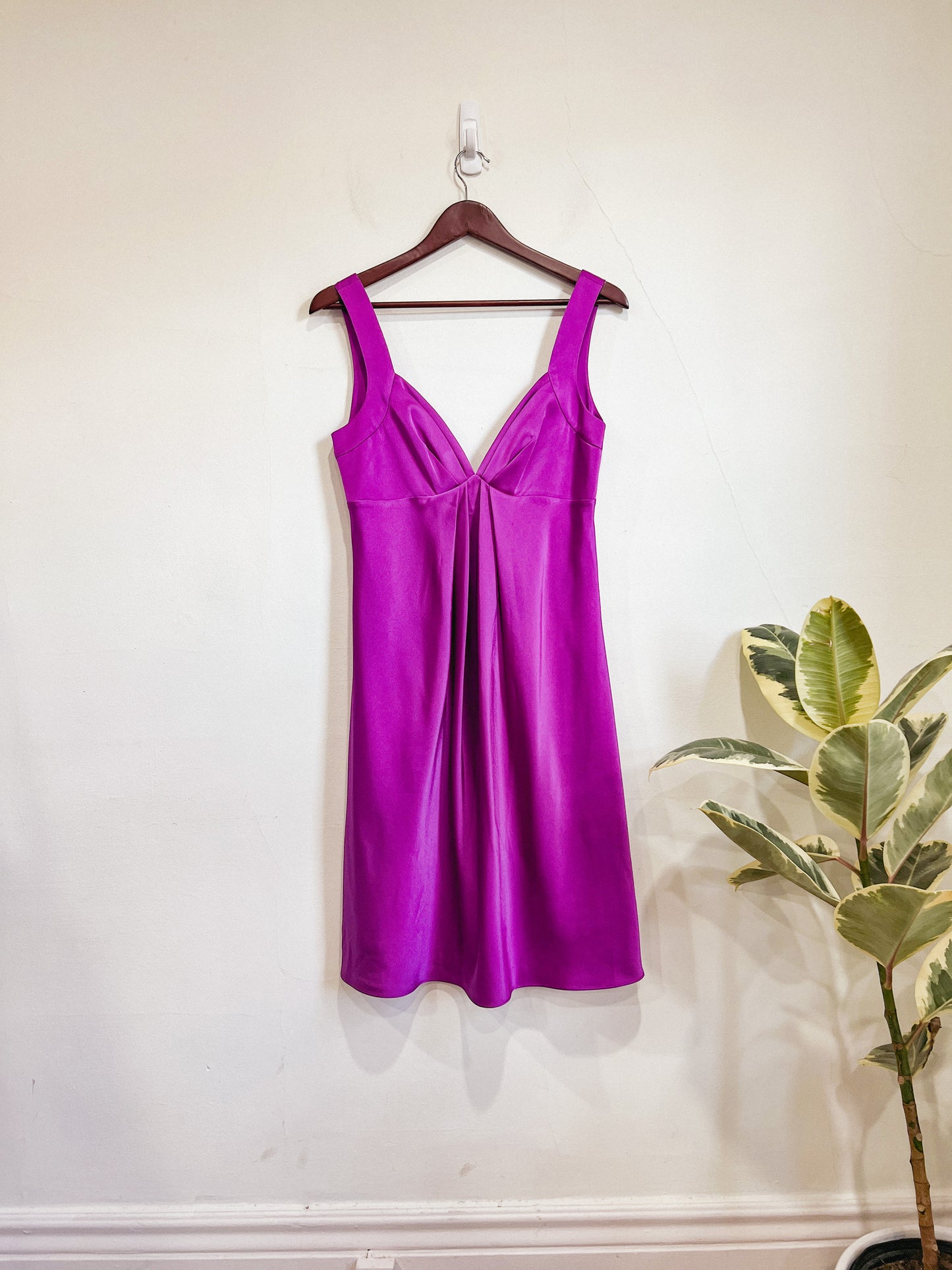 Calvin Klein Magenta Jewel Tone Dress (Size 10)